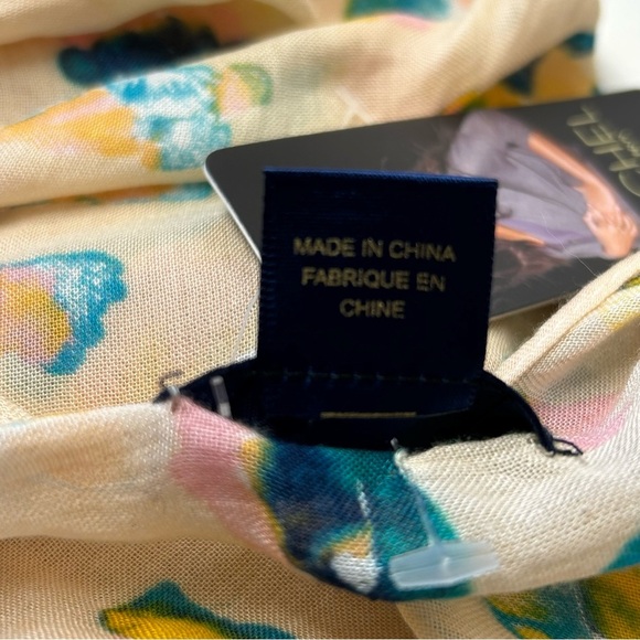 RACHEL ROY Womens Multicolor Pastel Open Front Cover Up Kimono Boho Lightweight. - Picture 6 of 9